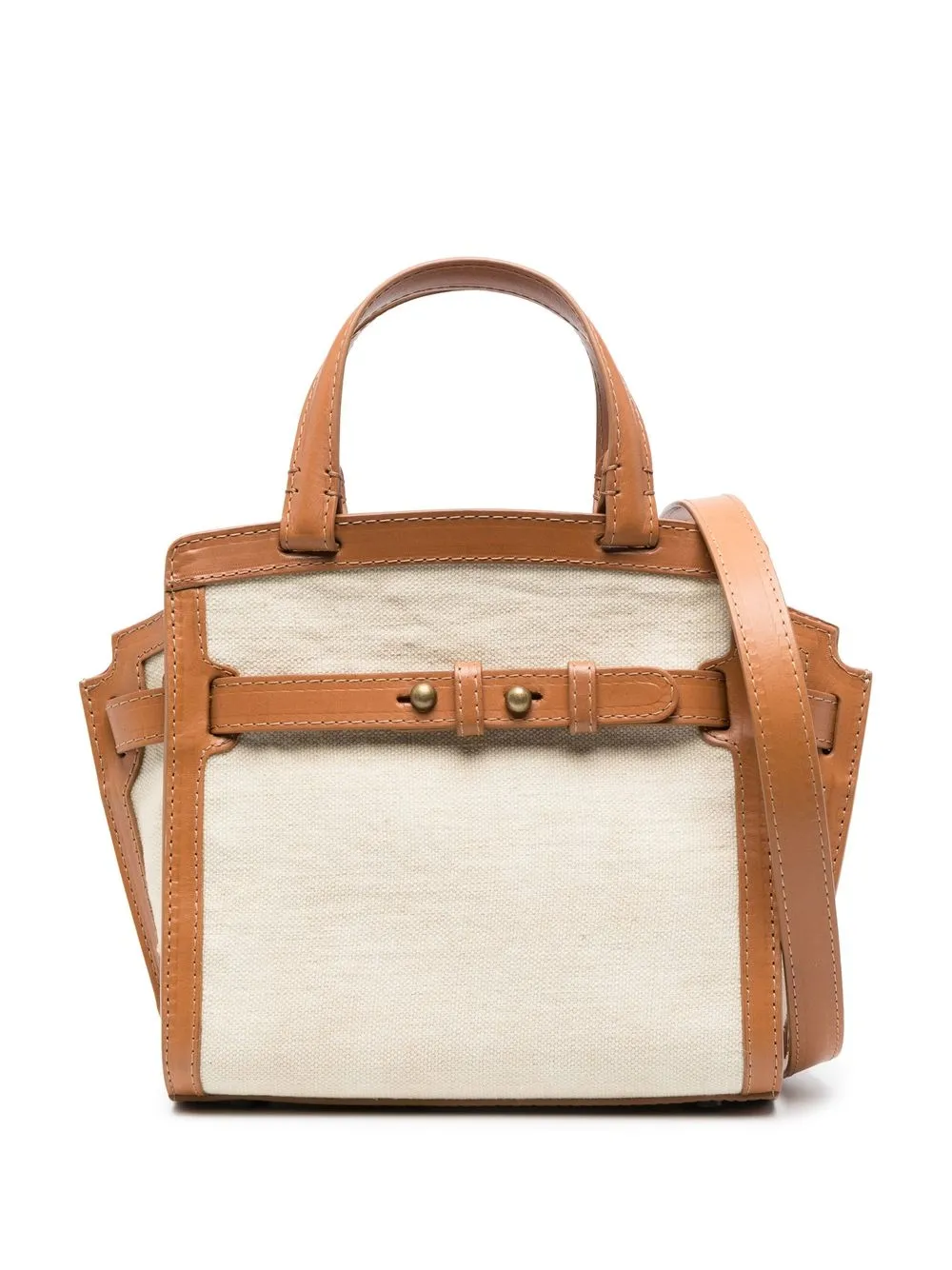 

Officine Creative tote Saddle 009 - Neutro