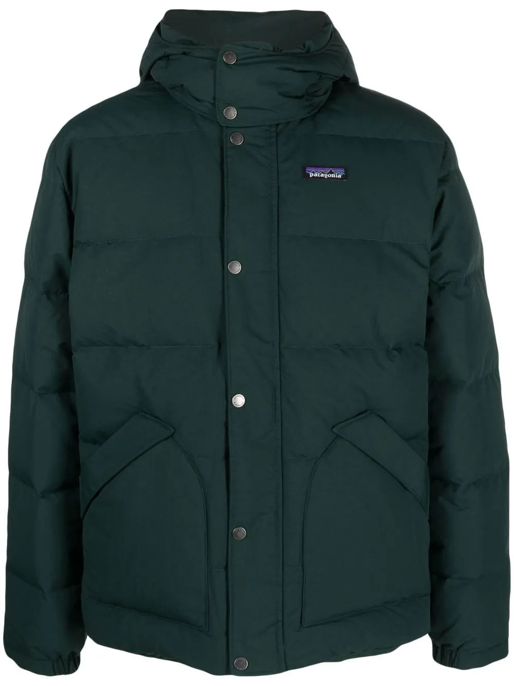 

Patagonia Downdrift down-filled hooded jacket - Green