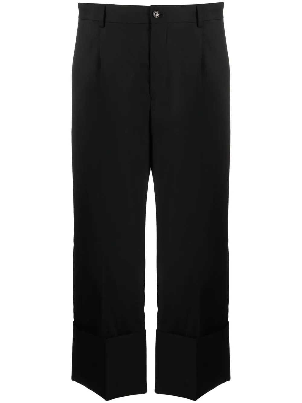 

Comme Des Garçons Noir Kei Ninomiya tailored cropped trousers - Black