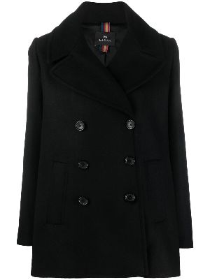 womens black peacoat jacket