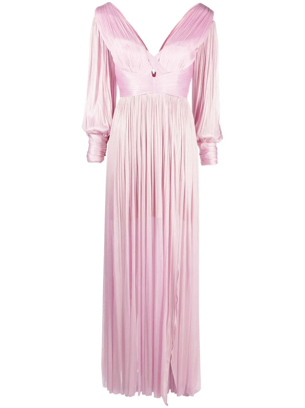 

Iris Serban V-neck long-sleeve dress - Pink