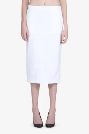Cotton Pencil Skirt