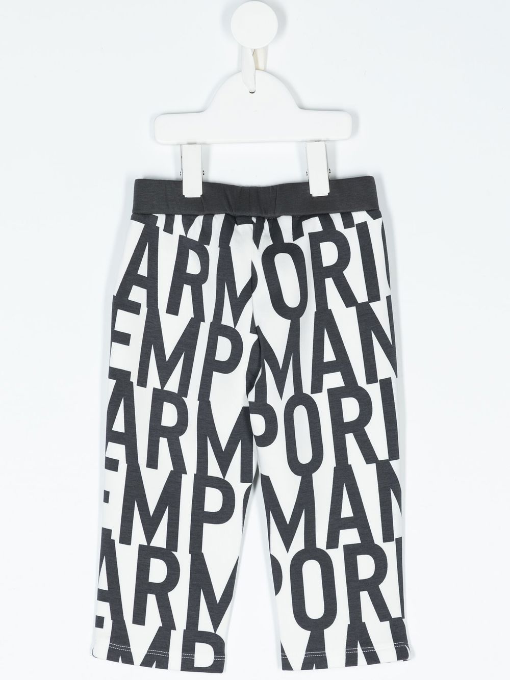 Emporio Armani Kids Trainingsbroek met logo - Zwart