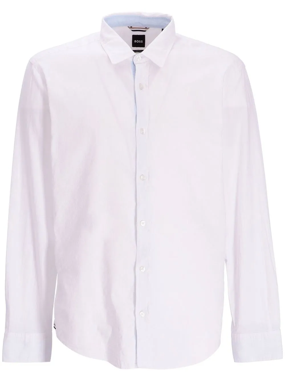 

BOSS Slim-Fit cotton shirt - White