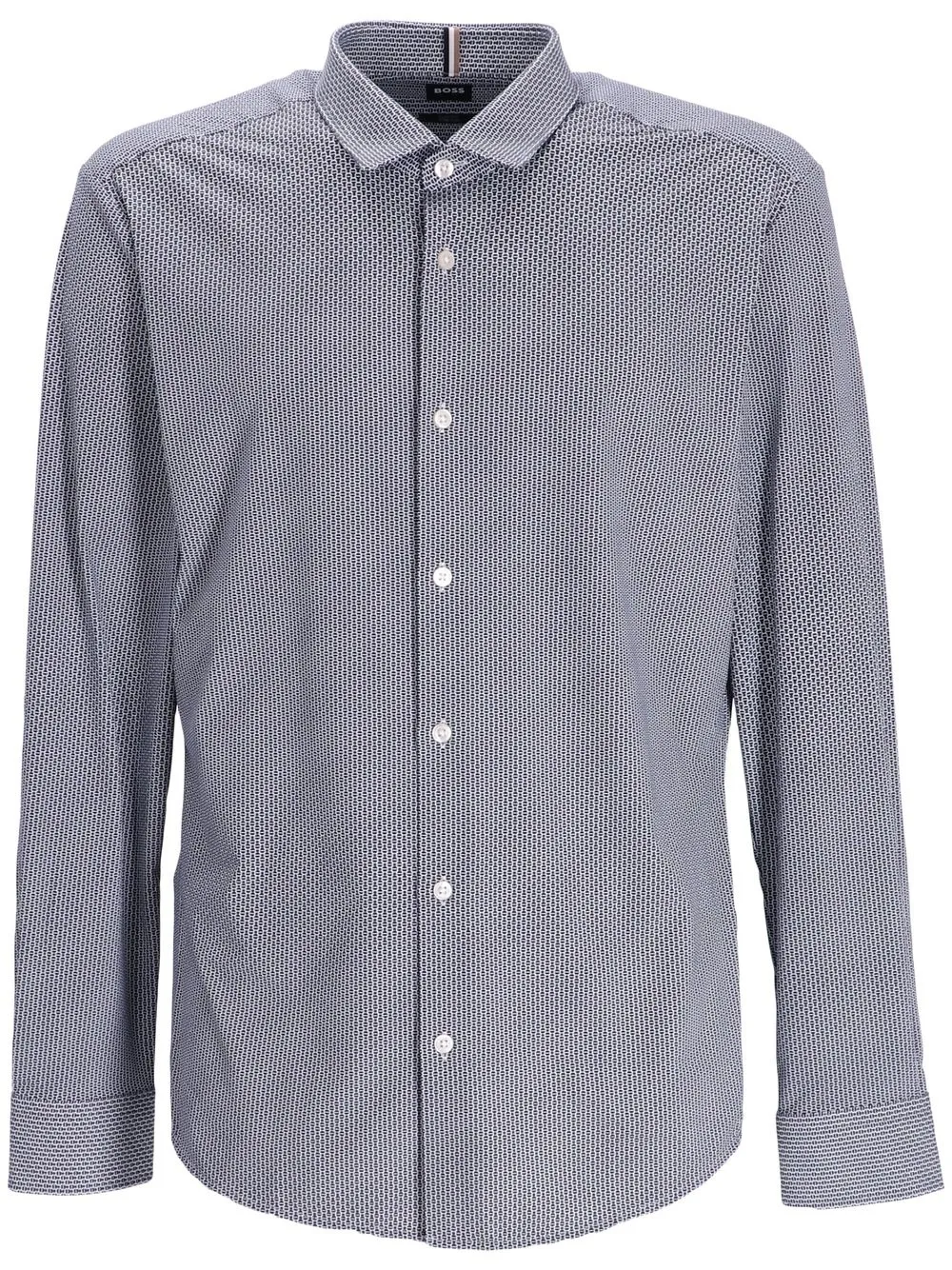 

BOSS graphic-print long-sleeve shirt - Grey