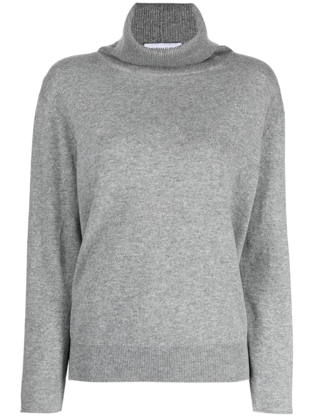 

Fabiana Filippi roll-neck knit jumper - Grey