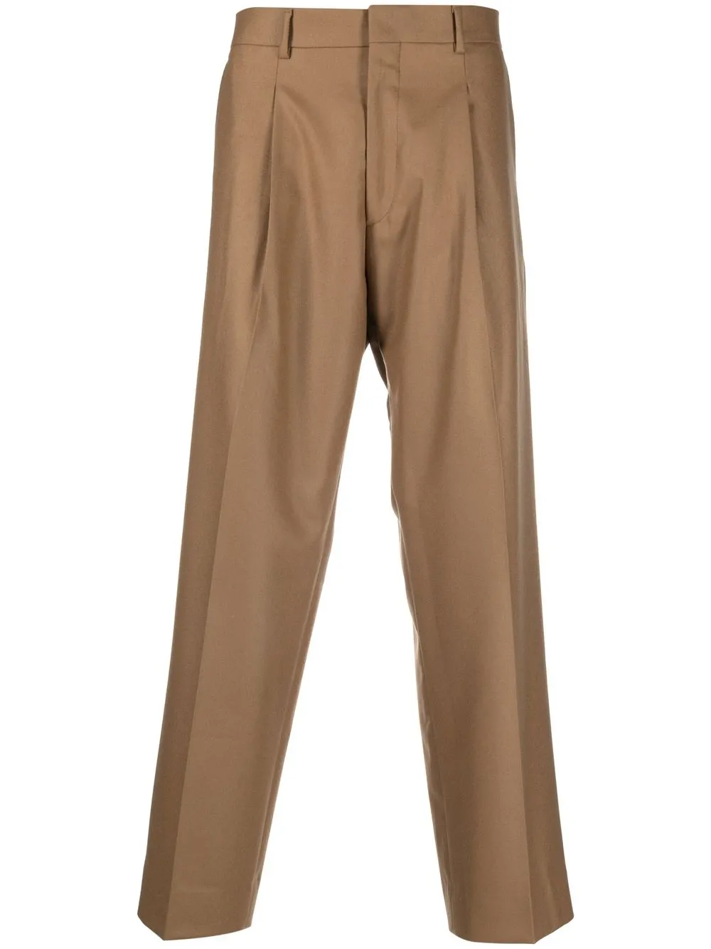 

Costumein Vincent straight-leg cut trousers - Brown