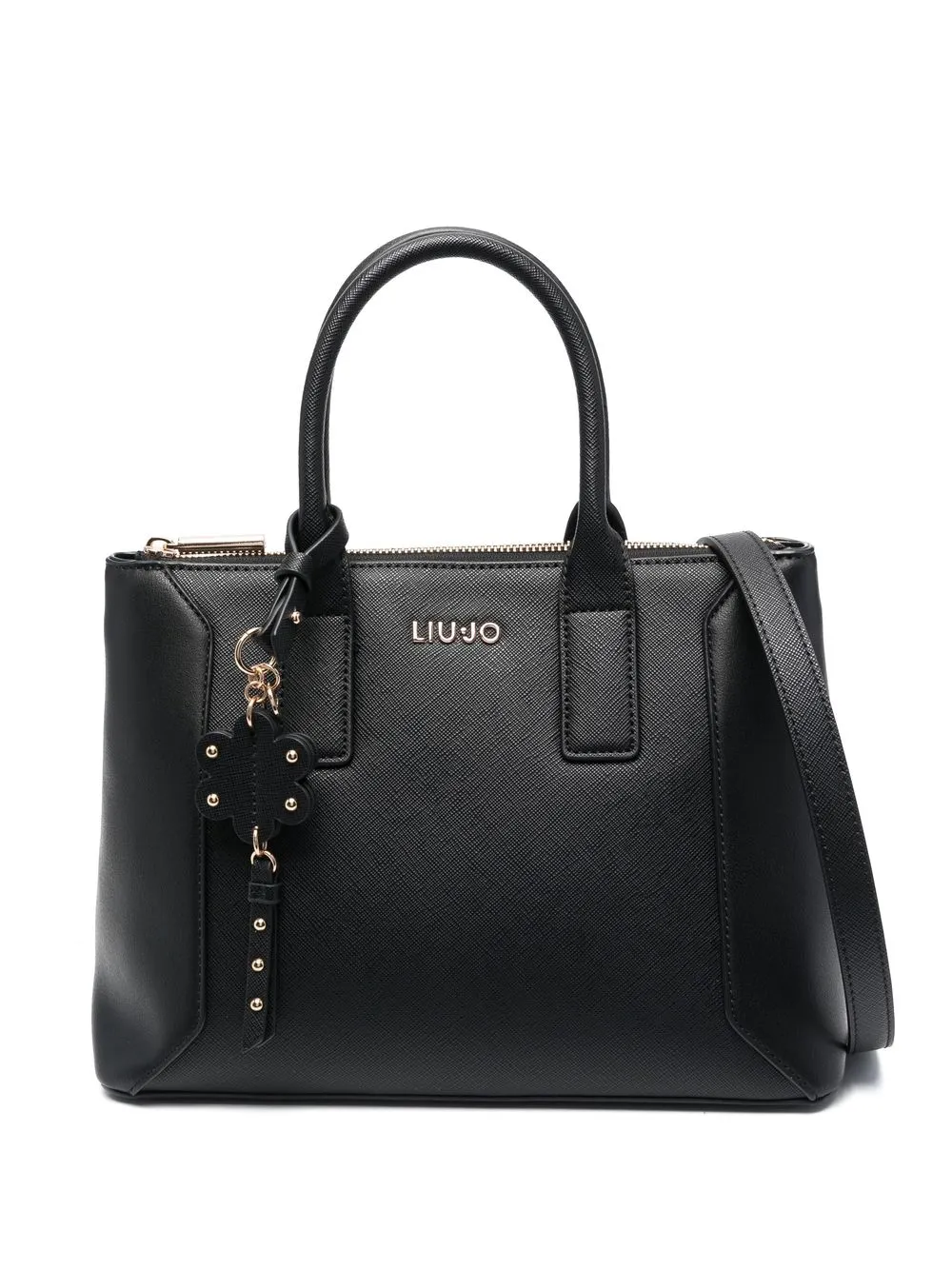 

LIU JO logo-embellished small tote - Black