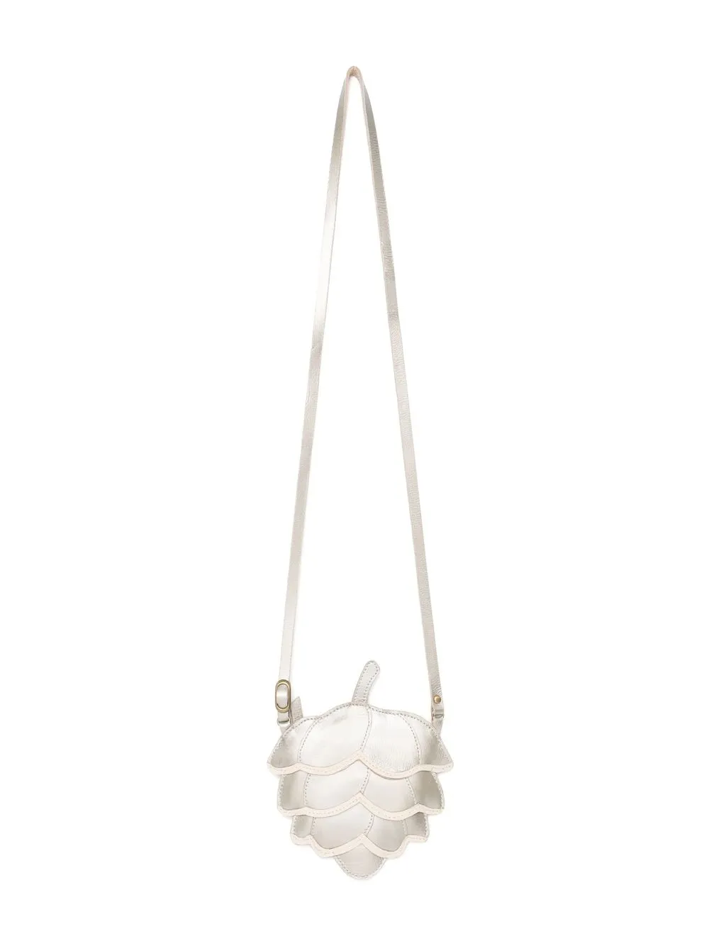 

Donsje leaf-design shoulder bag - Neutrals
