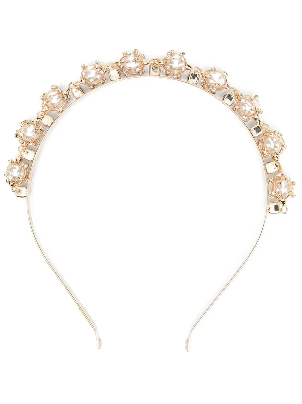 

Rosantica pearl-embellished headband - Yellow