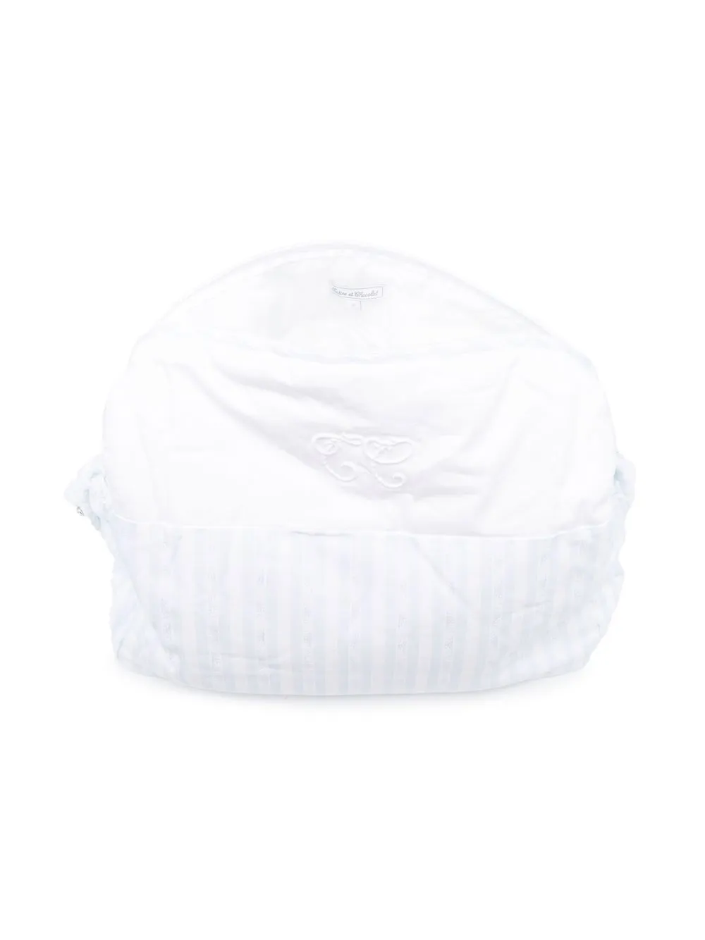 Shop Tartine Et Chocolat Stripe-print Diaper Bag In Blue
