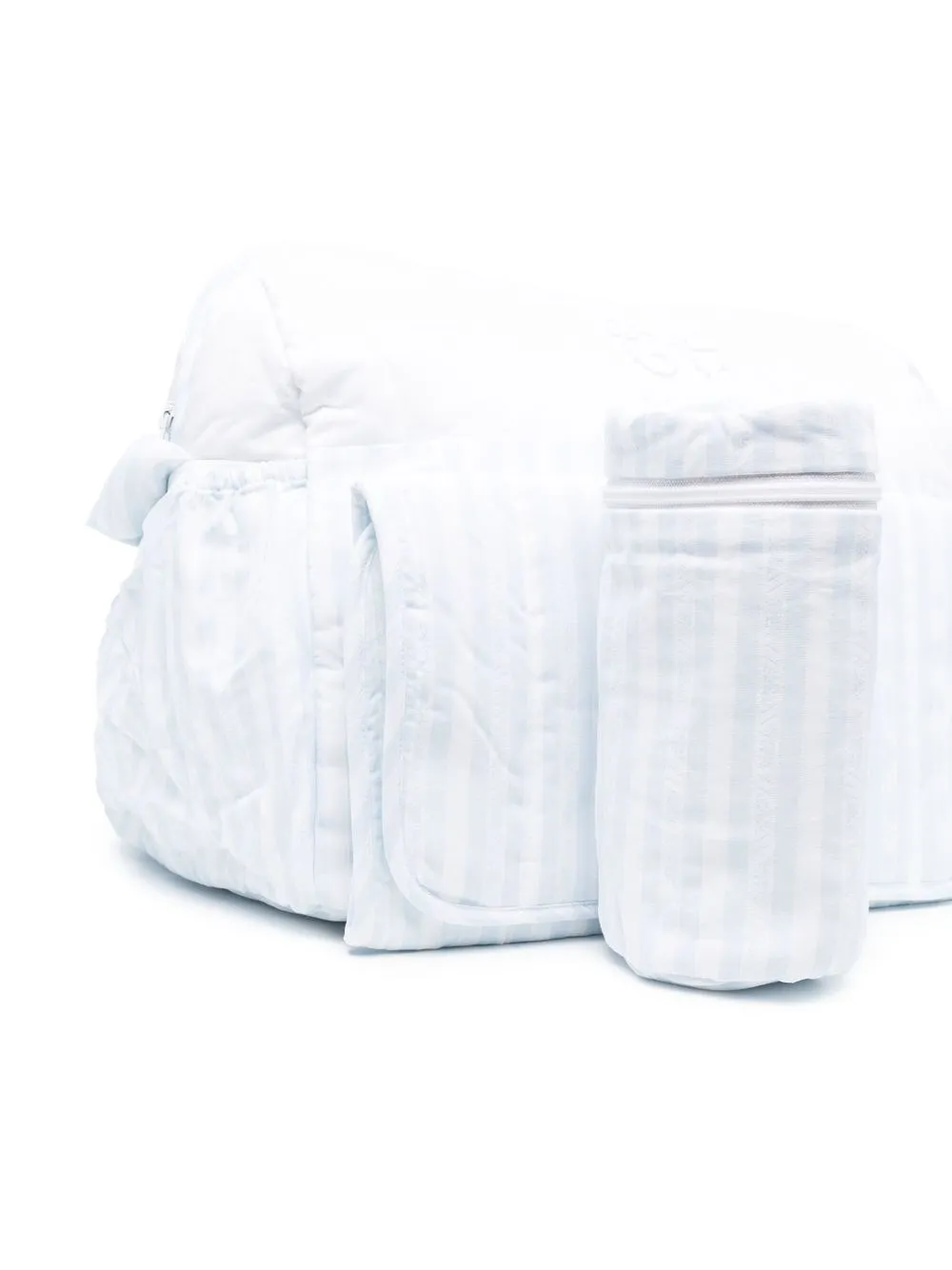 Shop Tartine Et Chocolat Stripe-print Diaper Bag In Blue