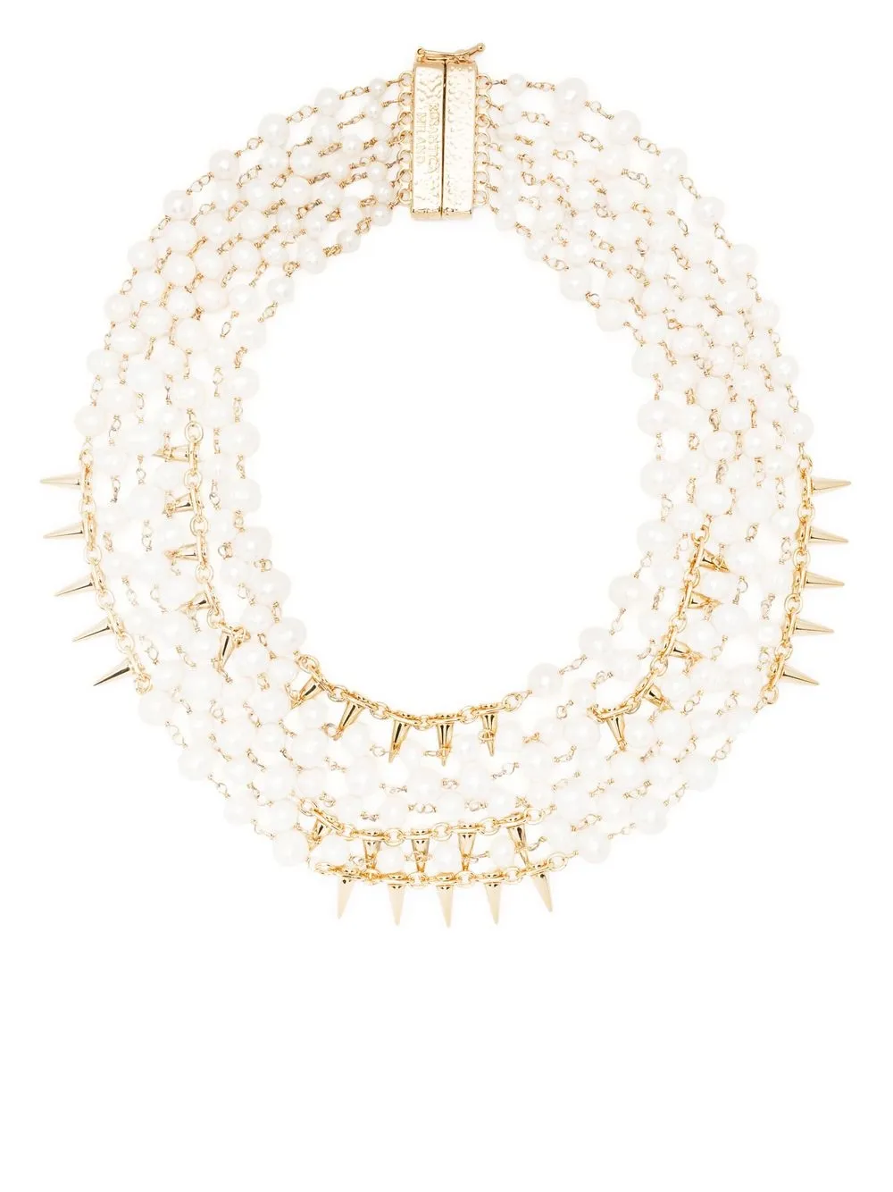 

Rosantica pearl-and-chain necklace - Gold