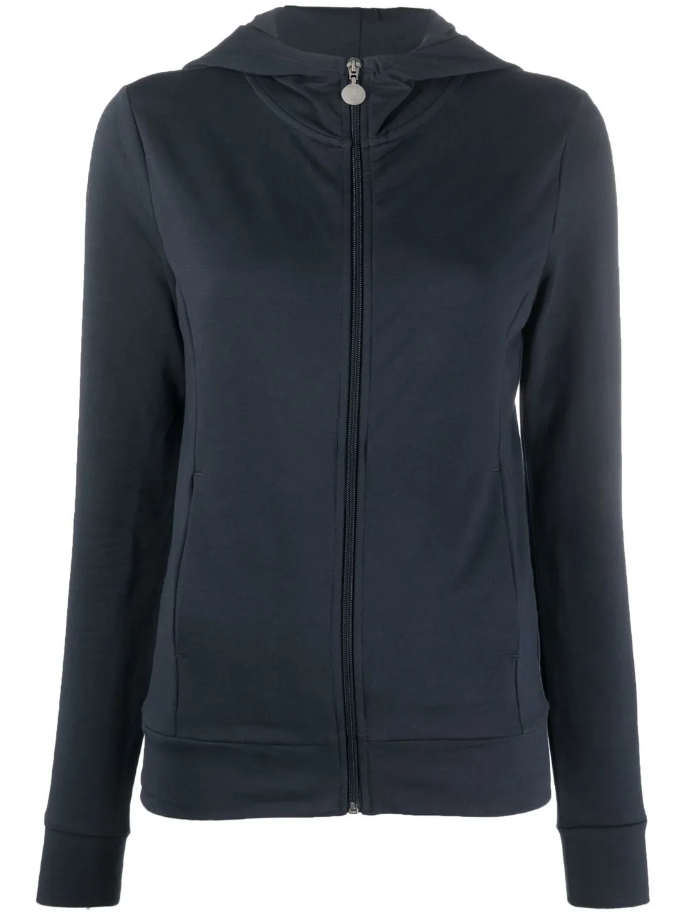 

Ea7 Emporio Armani logo-print zipped hoodie - Blue
