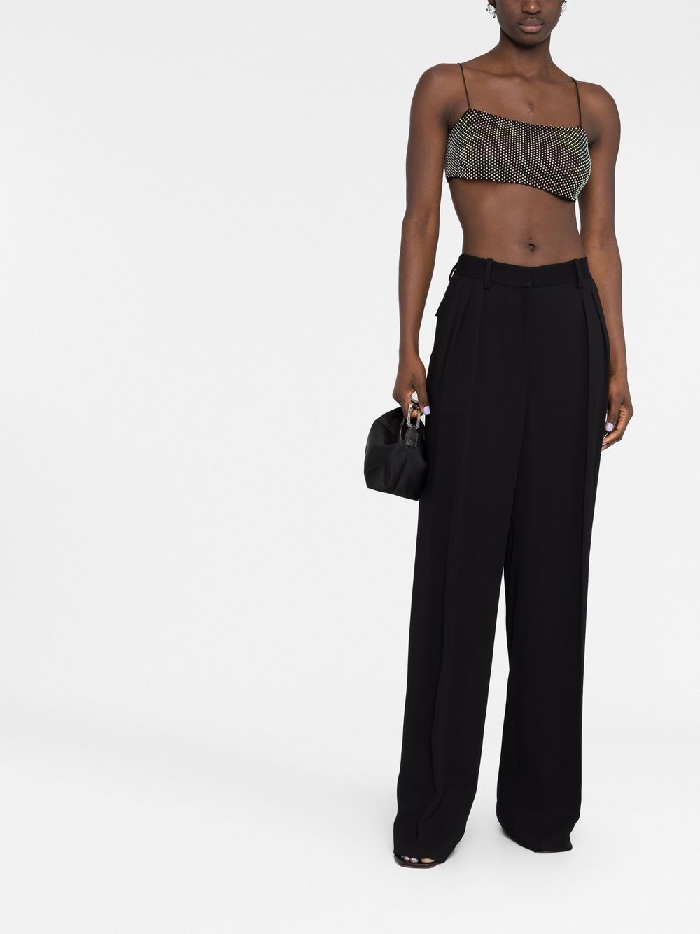 ROTATE Cropped top - Zwart