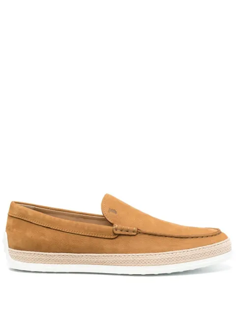 Tod's mocasines slip-on de gamuza