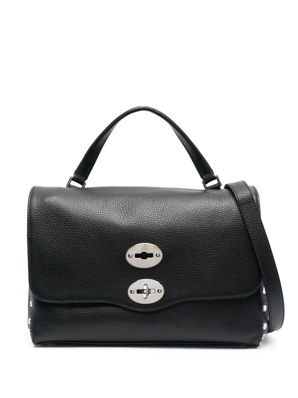 

Zanellato Postina leather tote bag - Black