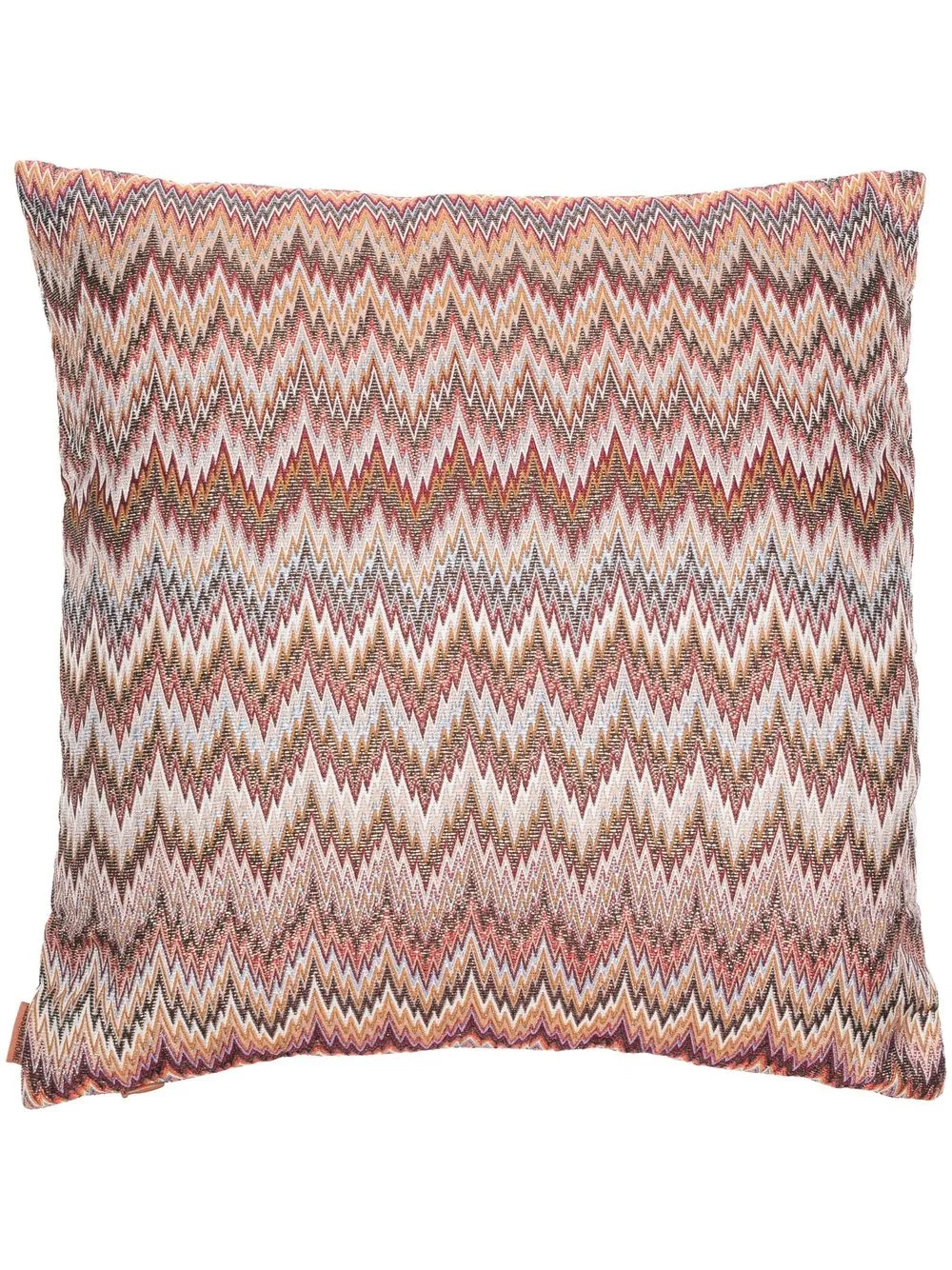 

Missoni Home Plaisir zigzag woven pillow - Brown