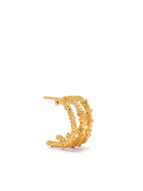 Alighieri The Single Crumbling gold-plated earring