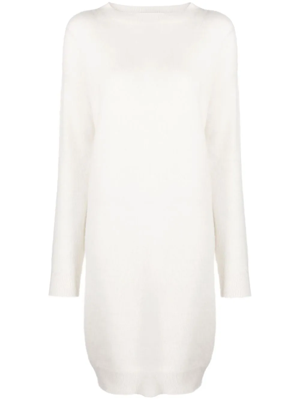 

Fabiana Filippi long-sleeve jumper dress - White