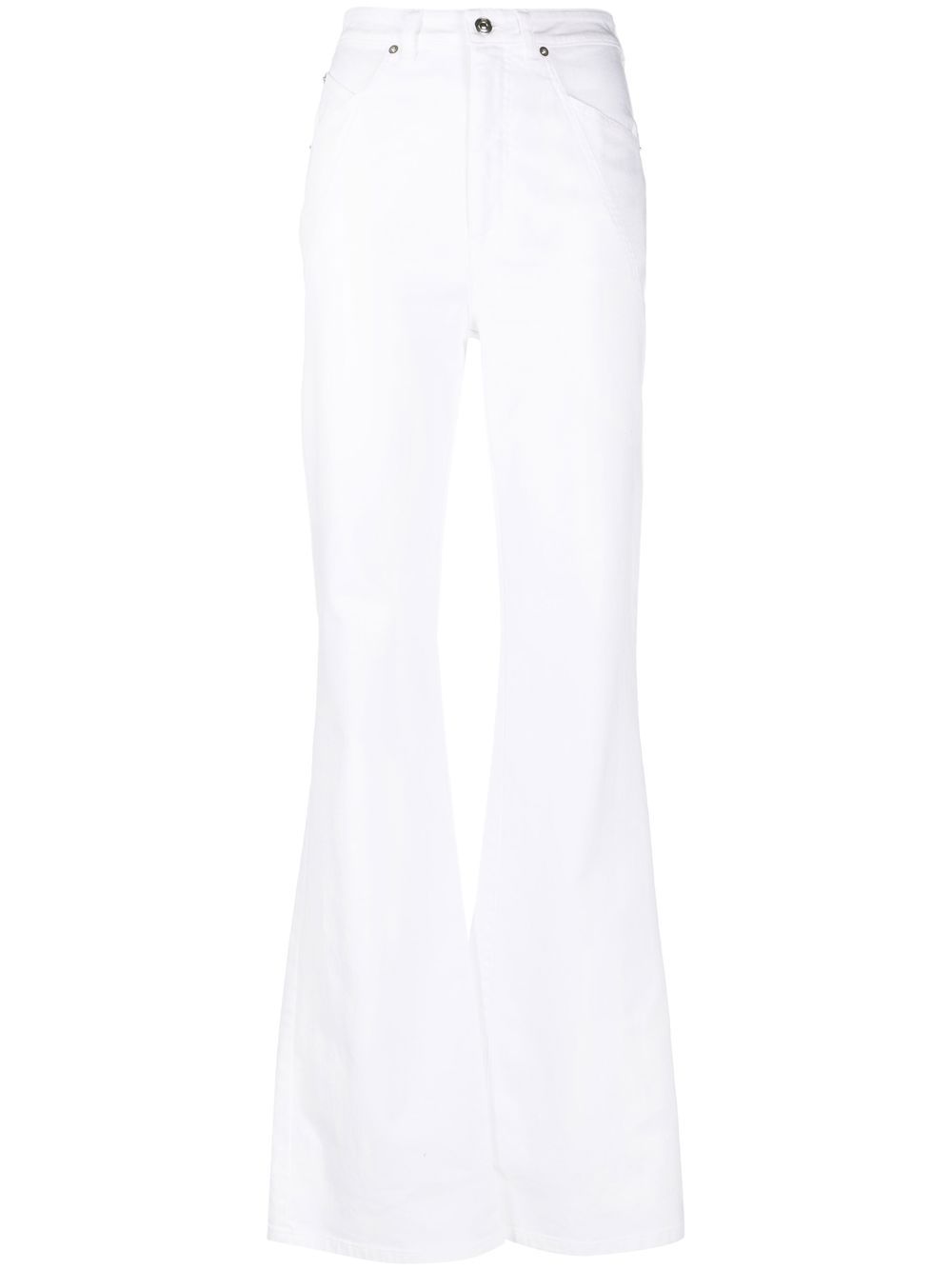 Image 1 of Nº21 flared high-waisted jeans