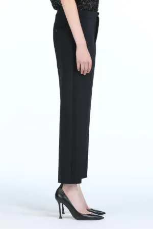 Straight-Leg Trousers