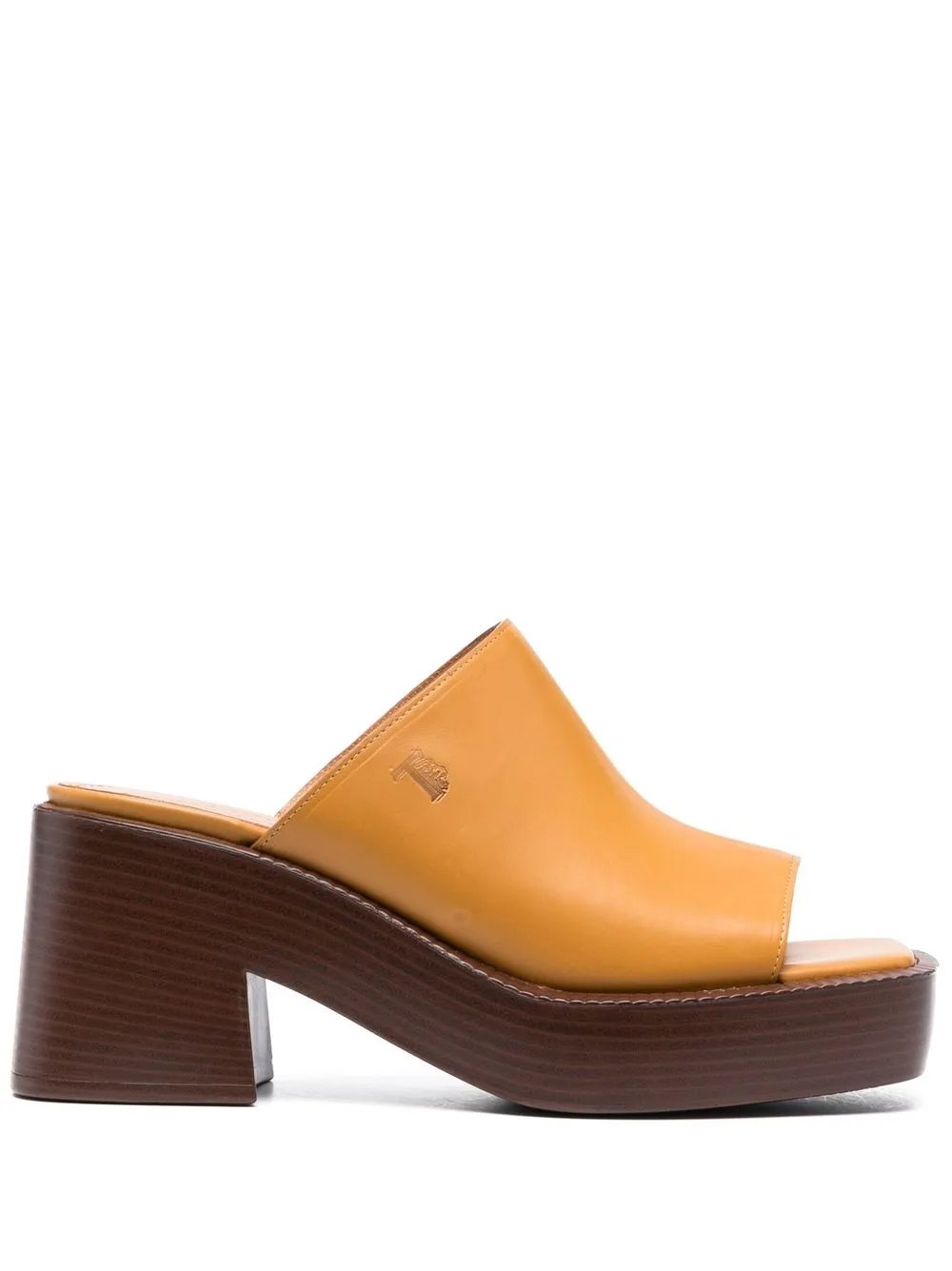 Tod's Mules Mit Blockabsatz In Neutrals