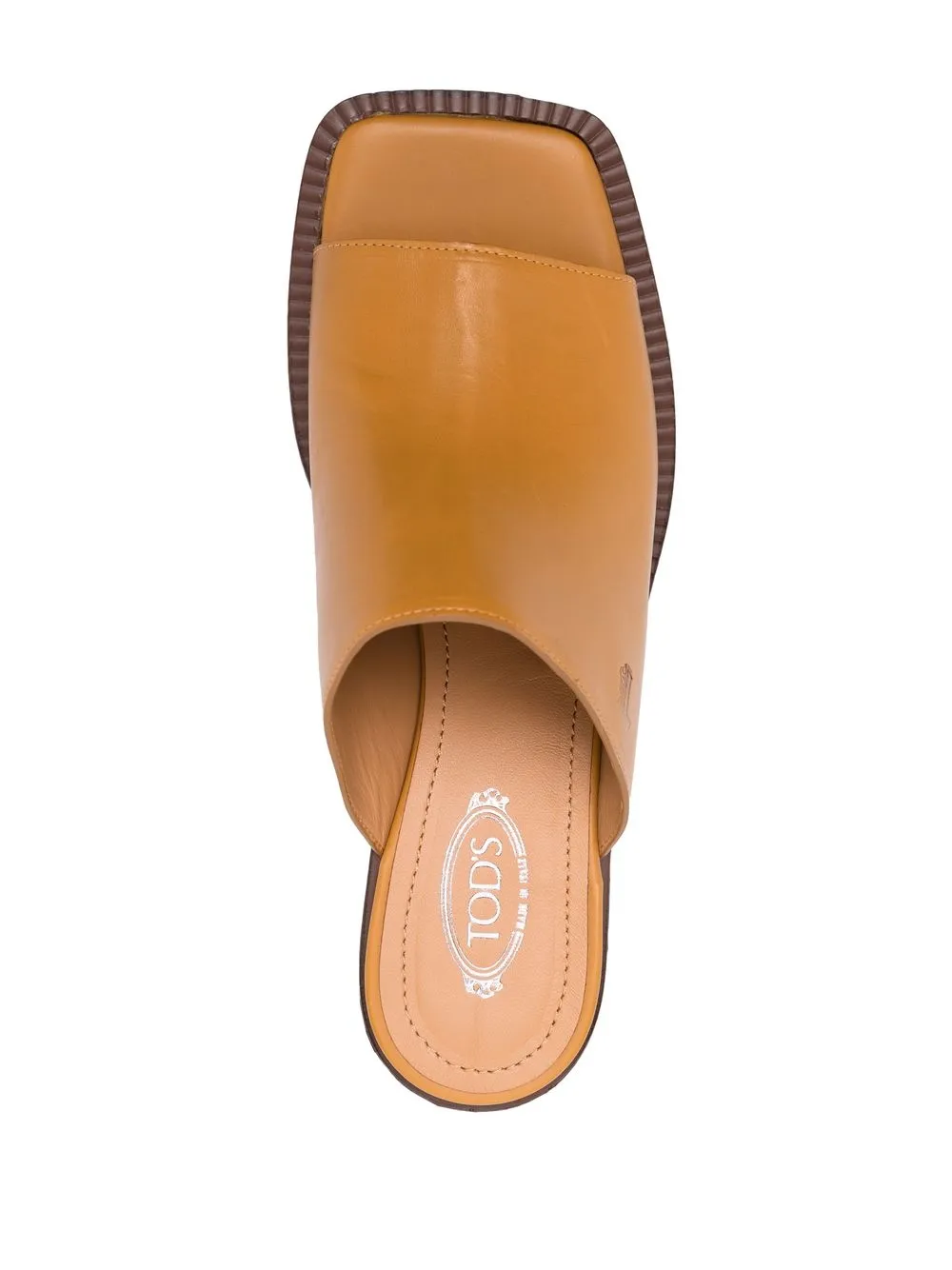 Tod's Mules Mit Blockabsatz In Neutrals