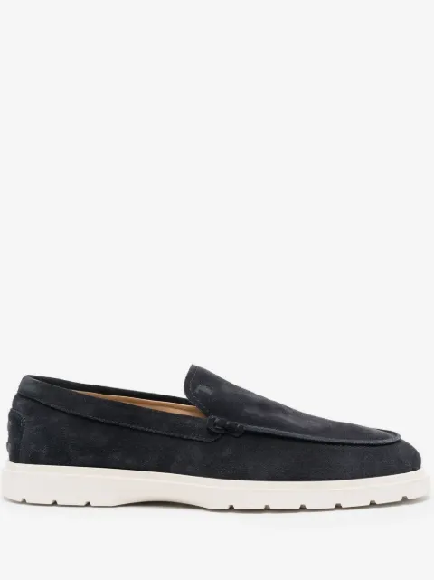 Tod's suede loafers