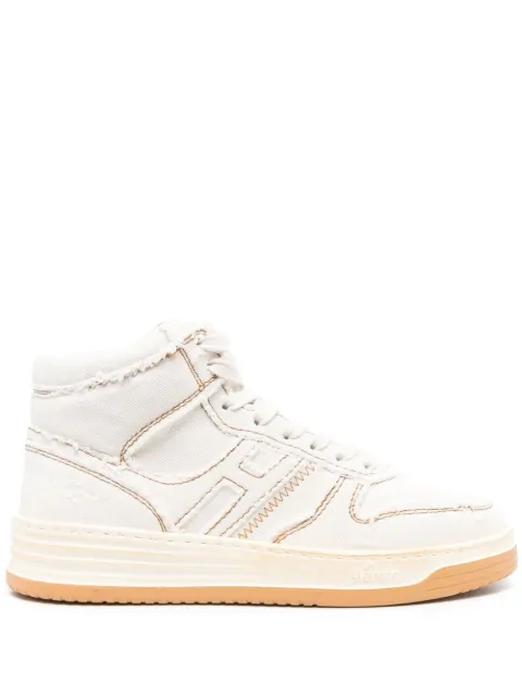 Hogan tenis altos con costuras en contraste