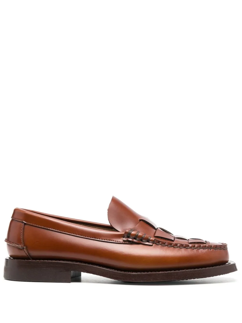 

Hereu Nombela interwoven loafers - Brown