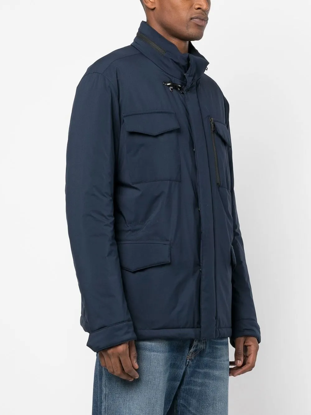Fay Jacke Mit Reissverschluss In Blue