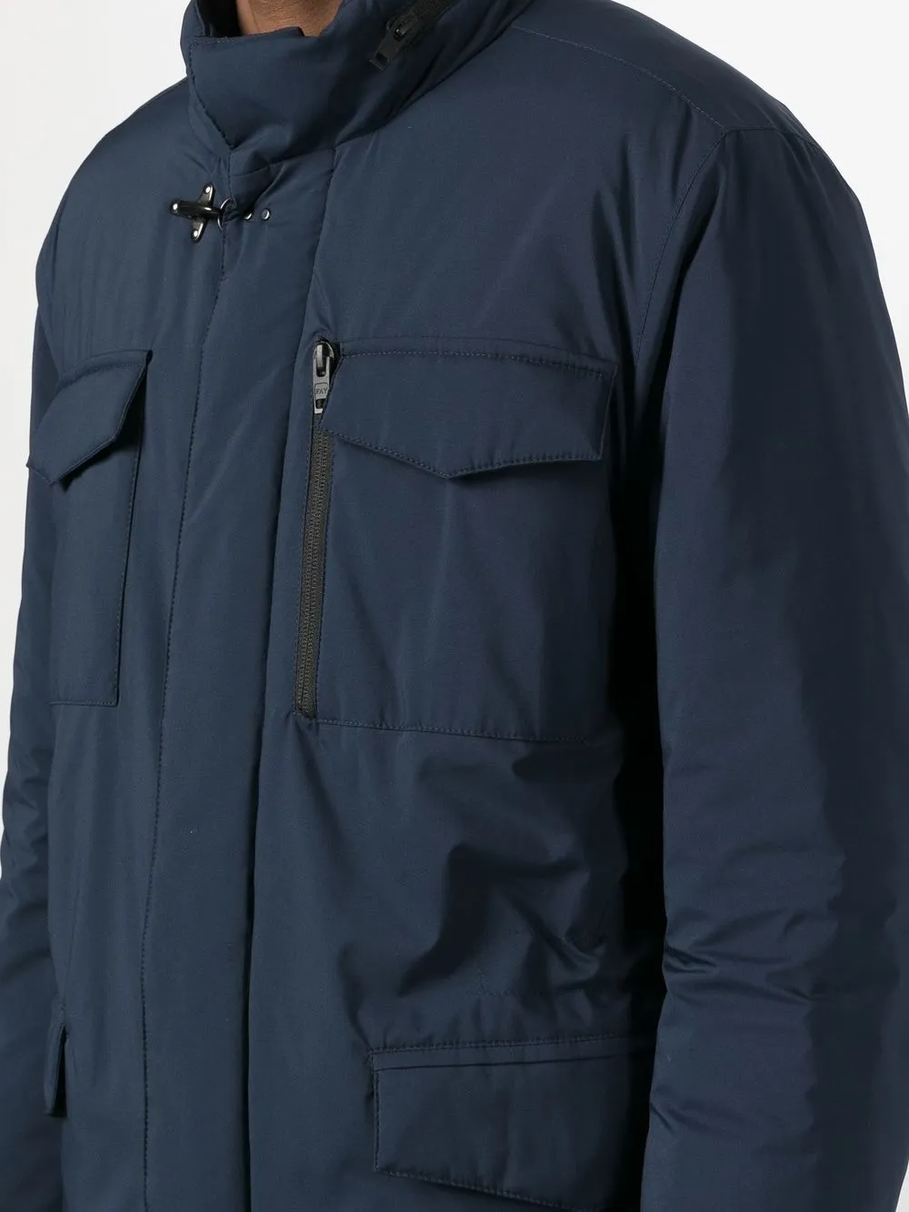 Fay Jacke Mit Reissverschluss In Blue