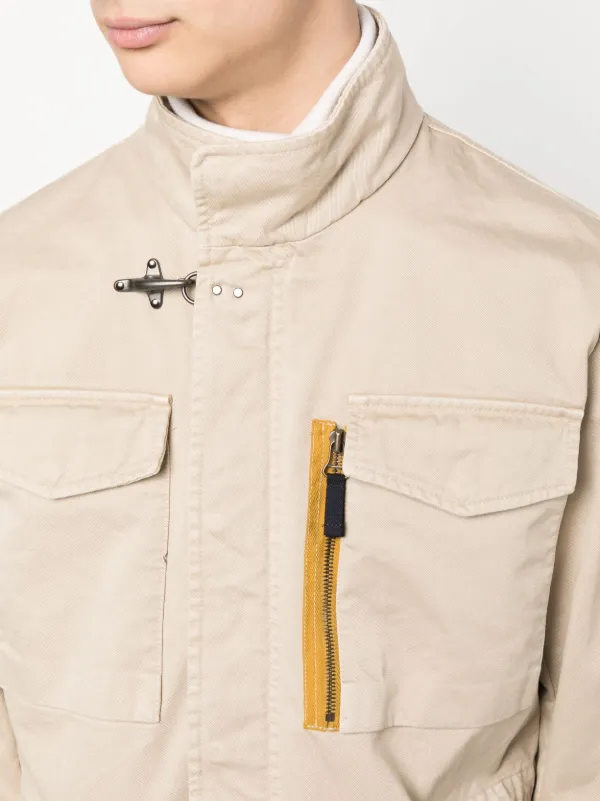 Fay multiple-pocket Field Jacket | Neutrals | FARFETCH GE