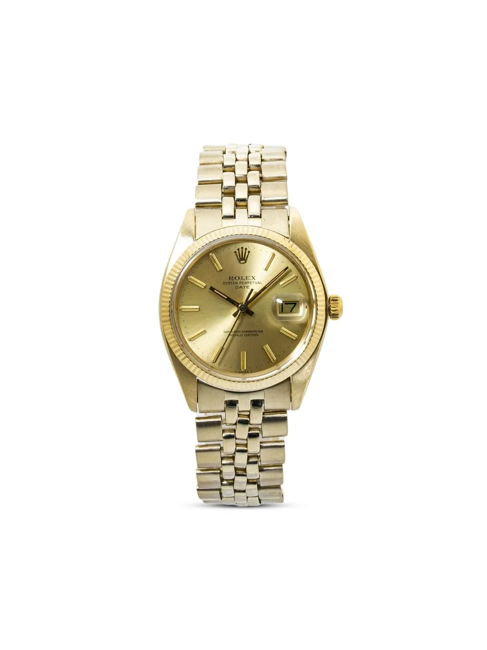 

Rolex 1979 pre-owned Oyster Perpetual Date 34mm - Gold