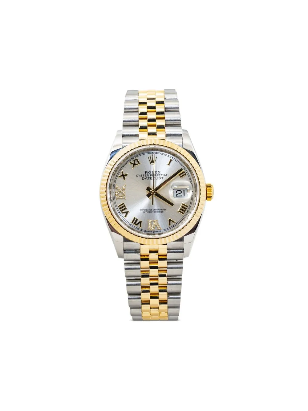 

Rolex pre-owned Datejust 36mm - Silver