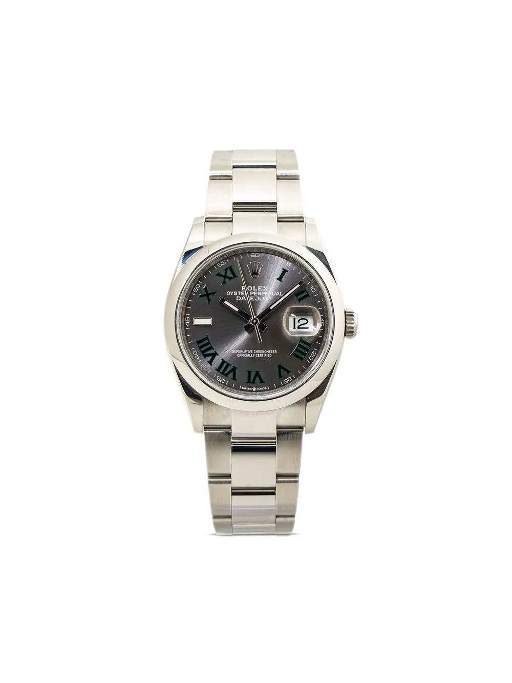 

Rolex 2021 pre-owned Datejust 36mm - Silver