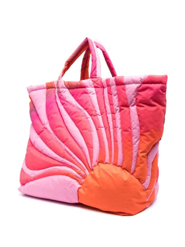 Puffer Tote Bag - Pink