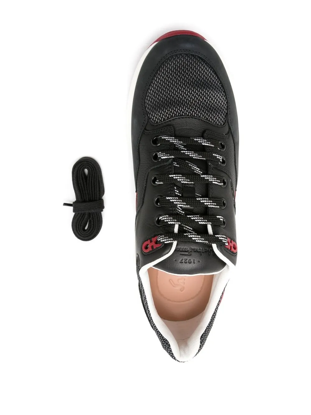 Ferragamo Cosma low-top sneakers Zwart