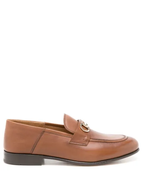 Ferragamo Gancini collapsible-heel loafers