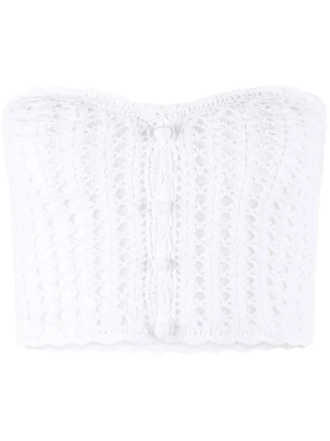 RTA top corto Malu de crochet
