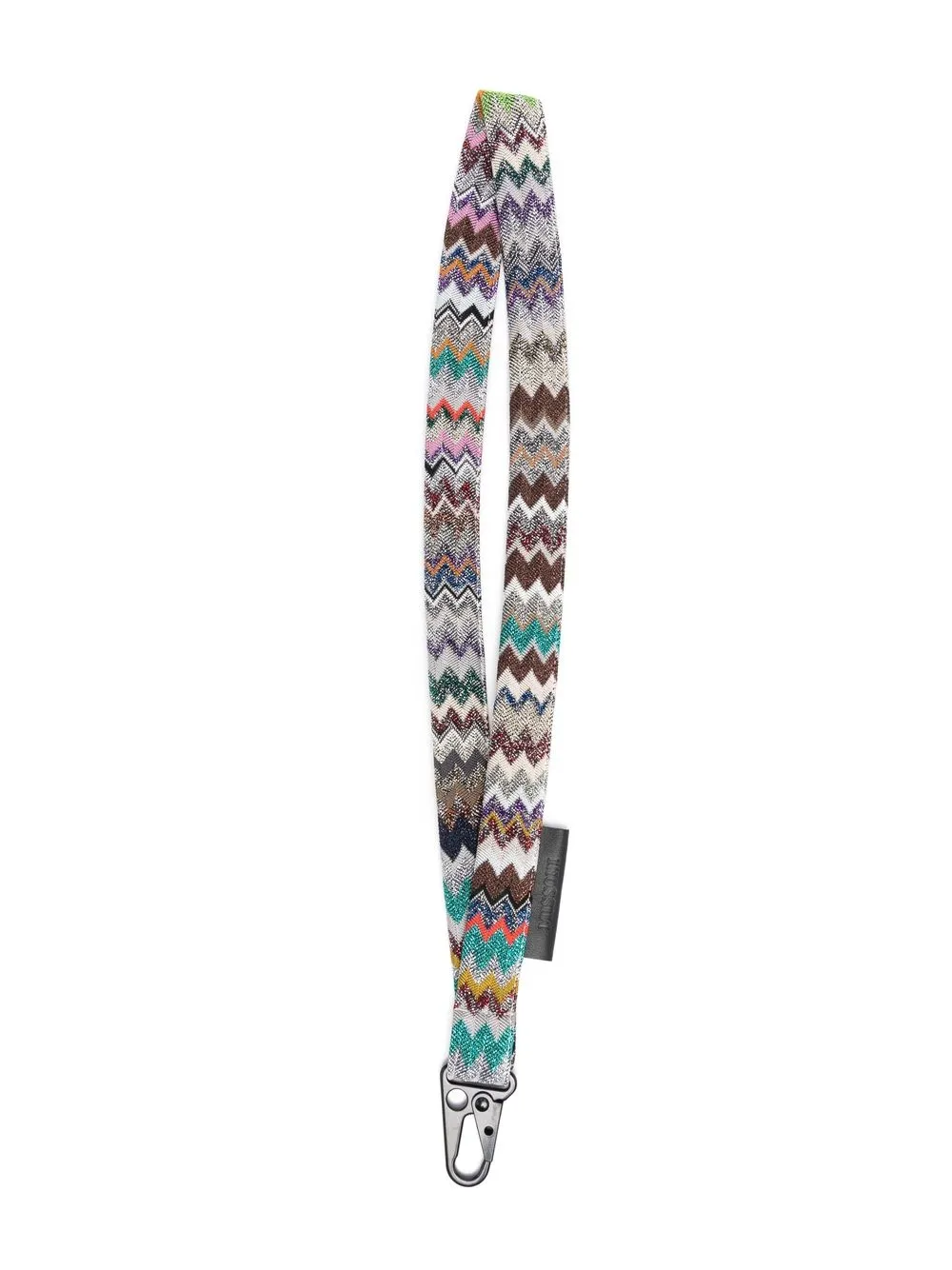 

Missoni zig-zag woven keychain - Blue