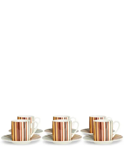 Missoni Home Stripes Jenkins coffee cup set