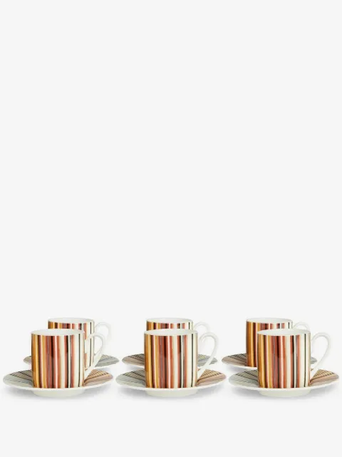 Missoni Home Stripes Jenkins coffee cup set