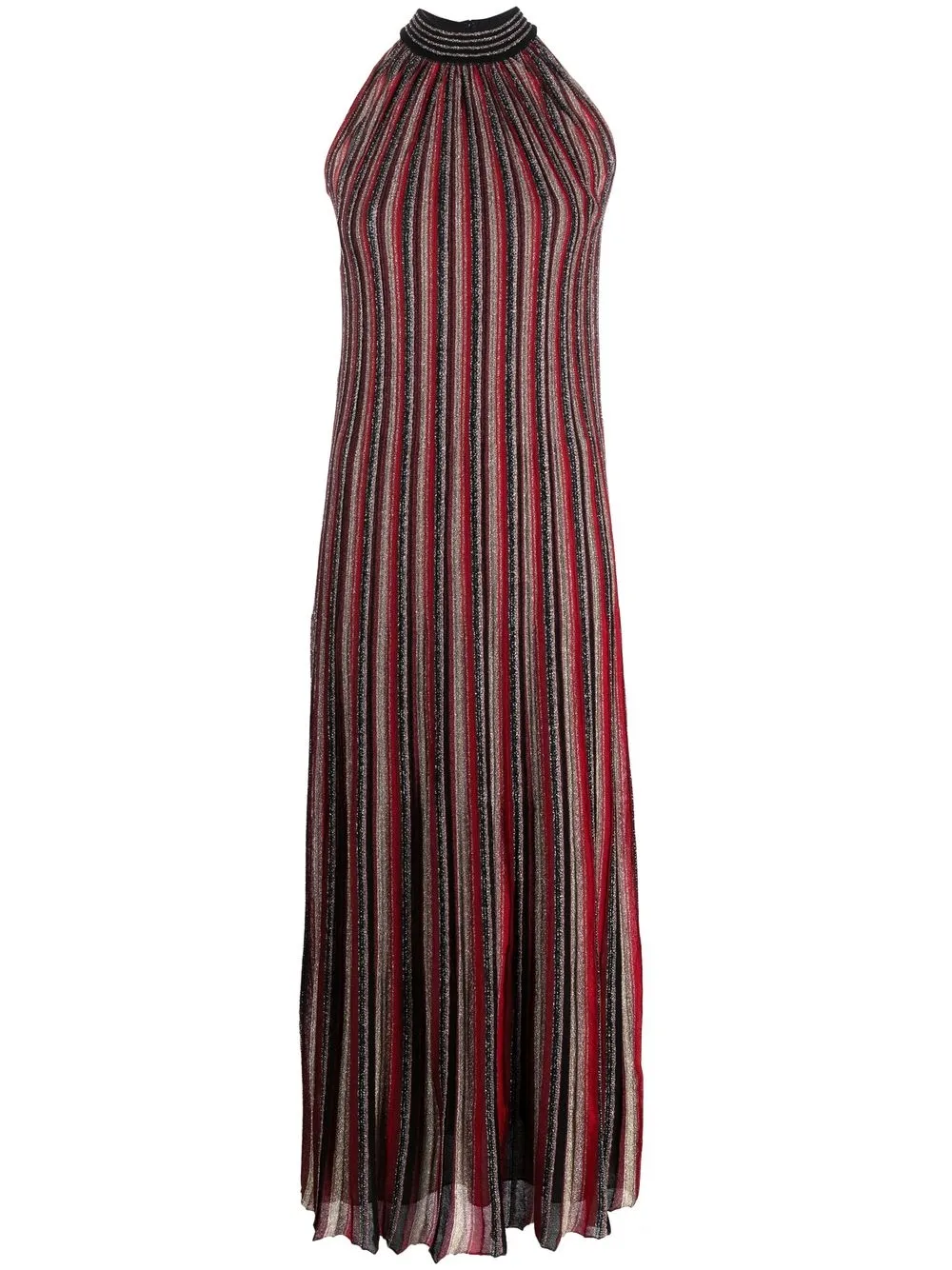 

Missoni lurex-detailed long knitted dress - Black