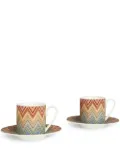 Missoni Home Zig Zag Jarris coffee set - Red