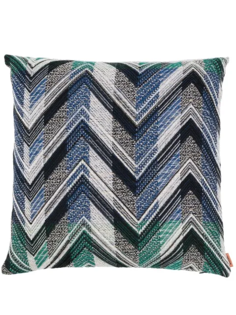 Missoni Home cojín con parche del logo