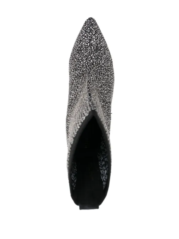 Kurt Geiger London Knitted Studded Boots Farfetch