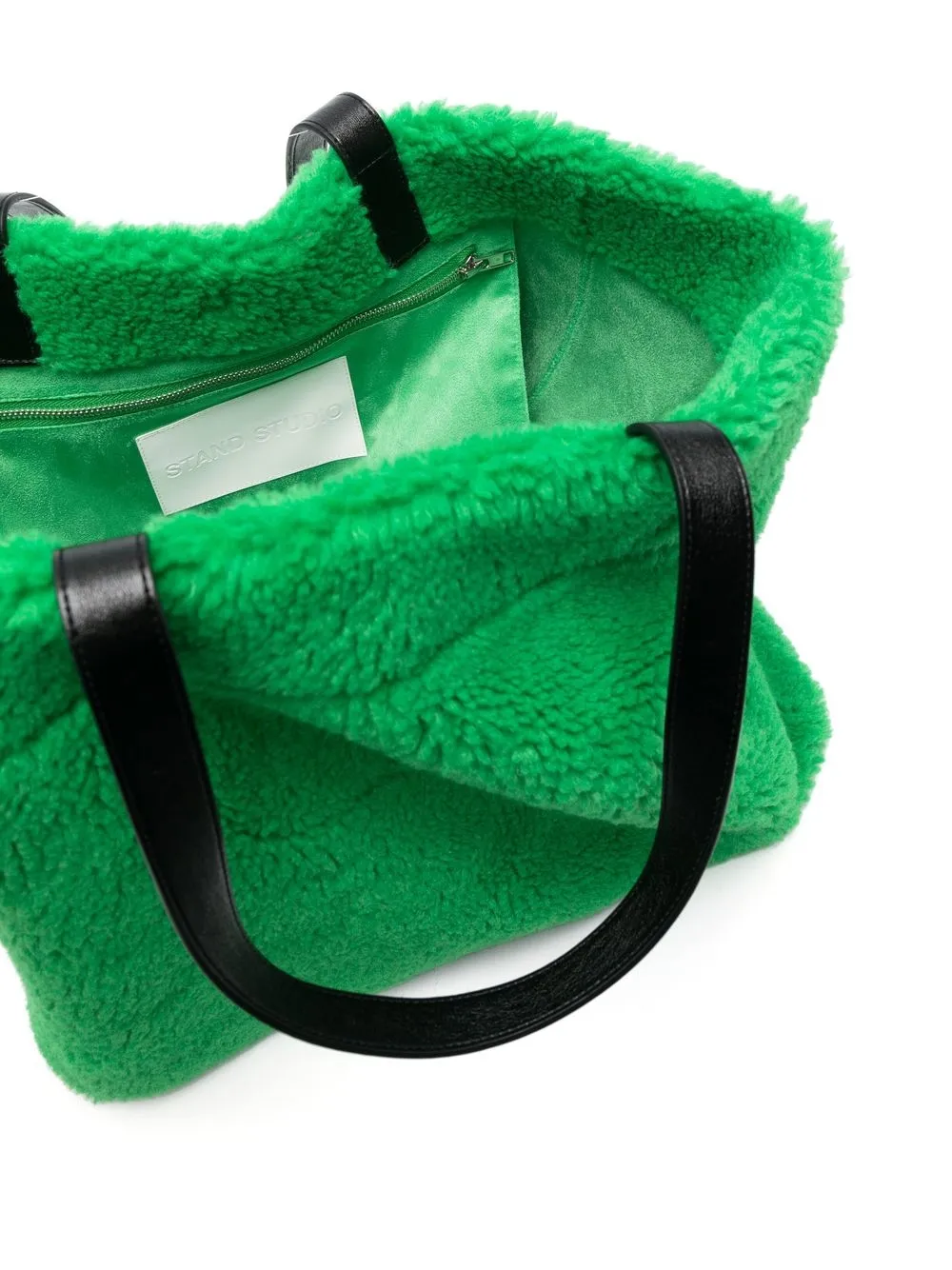Stand studio faux fur bag sales