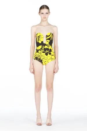 Floral-Print Swimsuit